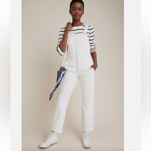 Citizens Of Humanity - Zipper Front Overall in Field (Natural White)